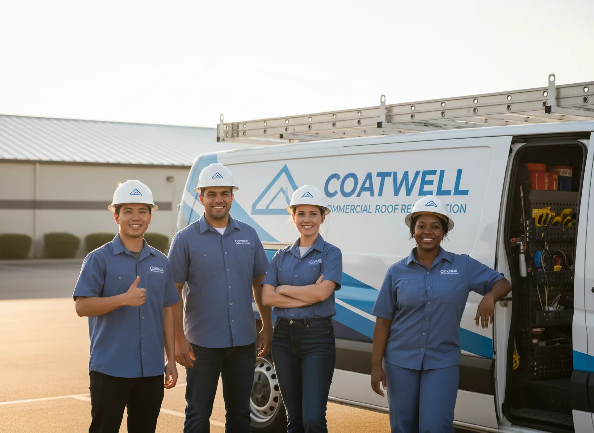 Commercial roof coating company in Antes Fort, PA